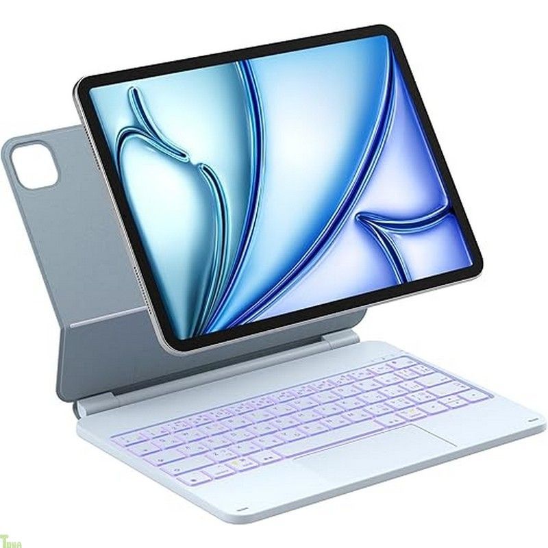 Inateck マジックキーボード JIS日本語配列 iPad 2025 Air 6 M2 2025 M3 2025 11インチ対応 iPad Air 第6 5 4世代 キーボード付きケース iPad Pro 11 第4 3 2 1世代対応 トラック