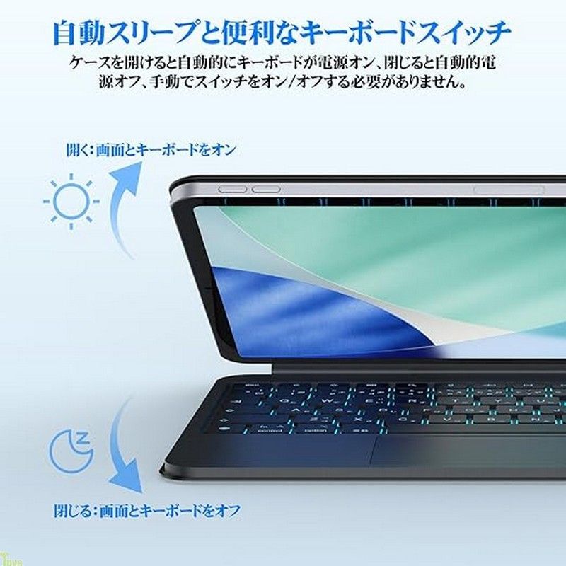 豊富な品揃え。 BETTDOW 新型軽量 マジックキーボード 2025 iPad Air第7世代 M3 -2025 Air6 M2 11inch対応磁気キーボードケース 金属パネル 軽量 iPad Pro 11第1 2 3 4世代 iPad Air第4 5 6