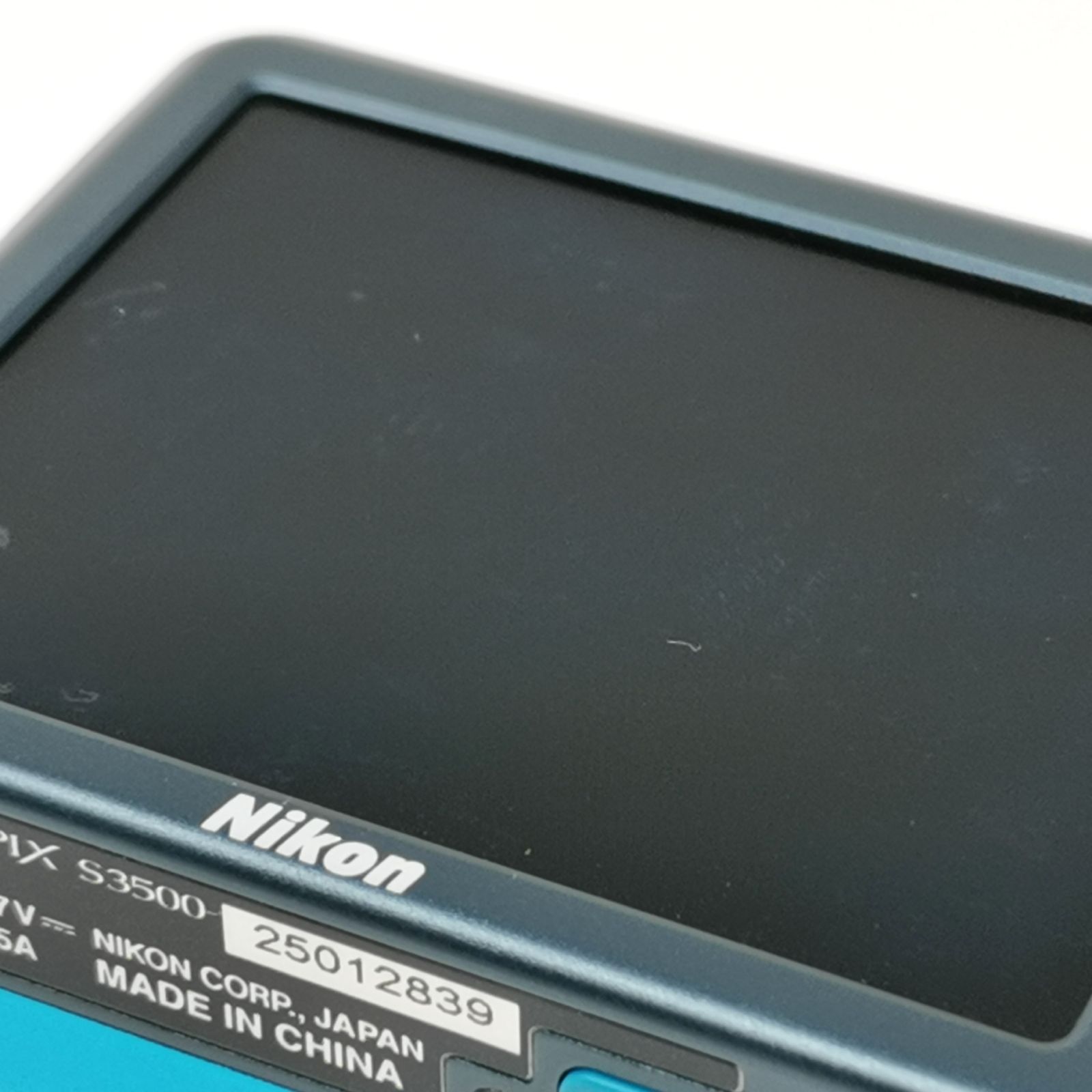 Nikon coolpix s3500 オリエンタル ブルー デジカメ デジタルカメラ 