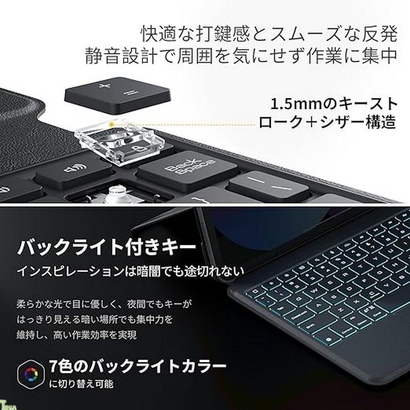 最軽量スタンドケース マグネット対応 Nillkin iPad キーボード マグネット スタンド ipad A16 11世代-10世代 Air 11インチ M3 2025|M2 2025 iPad Pro11インチ第2|3|4世代 iPadAir VETTDRUCK_DE