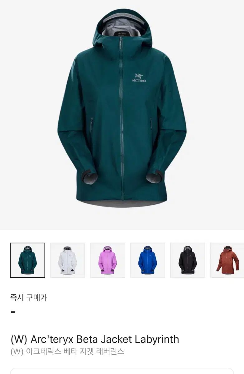 アークテリクス ベータ ウィメンズ ラビリンス L