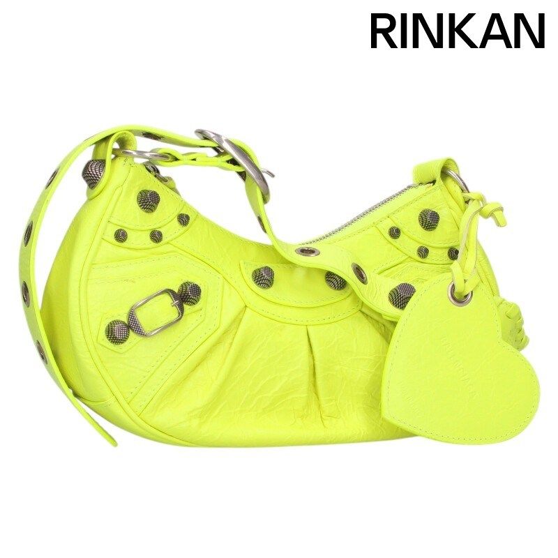 バレンシアガ 671309 ルカゴールXS レザーショルダーバッグ メンズ XS