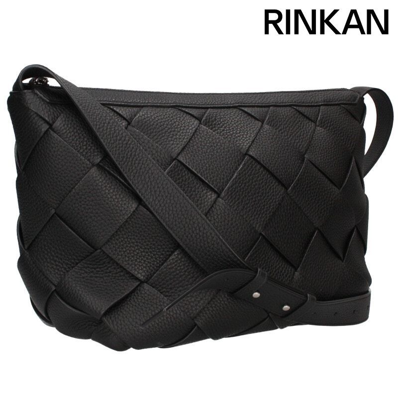 ボッテガヴェネタ DIAGO レザーホーボーショルダーバッグ メンズ