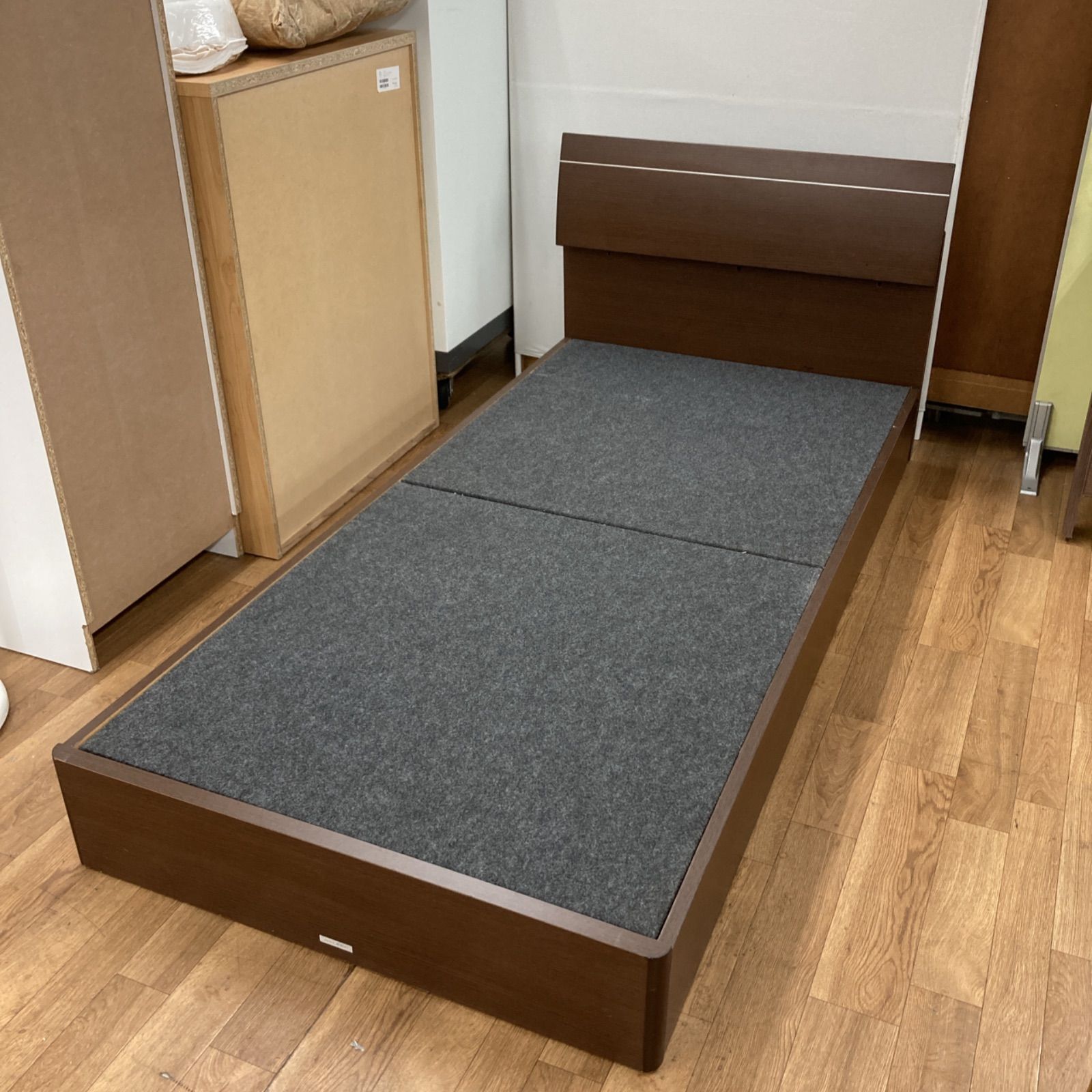 名古屋市近郊送料設置無料 S383 ASLEEP タンスのゲン シングルベッド 幅97cm NEXPOTALLINN_EU