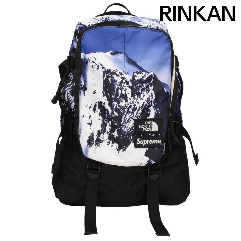 シュプリーム 17AW Mountain Expedition Backpack マウンテン総柄バックパック メンズ