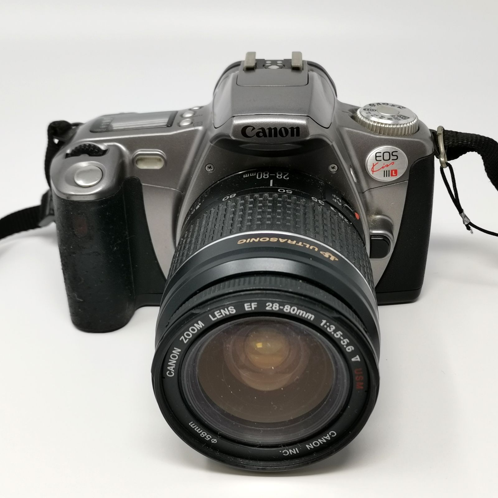 キャノン EOS Kiss Ⅲ フィルムカメラ ブラック フィルムない為動作 