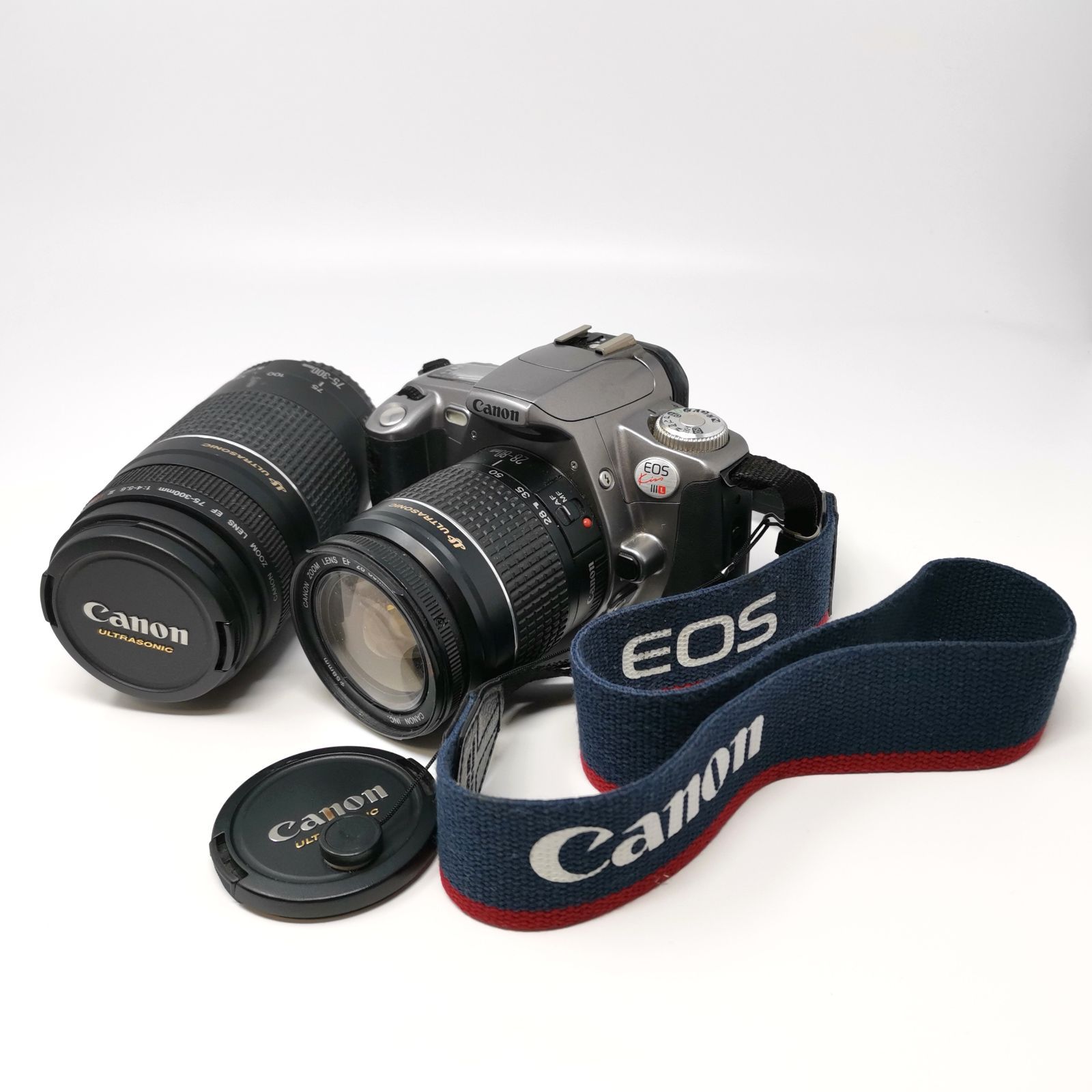 キャノン EOS Kiss Ⅲ フィルムカメラ ブラック フィルムない為動作 