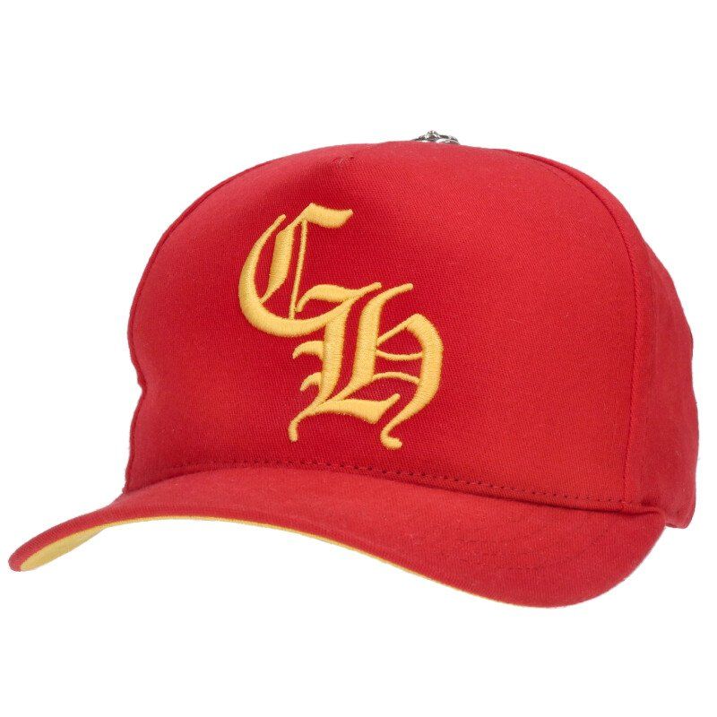 クロムハーツ CH HAT CHロゴ刺繍ベースボールキャップ 帽子 メンズ