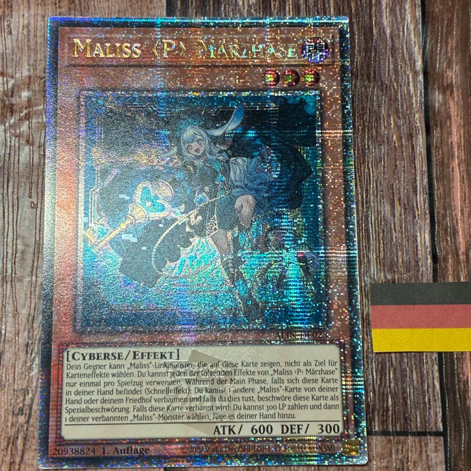 遊戯王 ドイツ版 EU版 M∀LICE P March Hare 25thシク