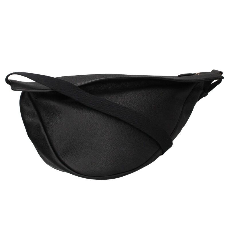 ザロウ Slouchy Banana グレインレザーショルダーバッグ メンズ L