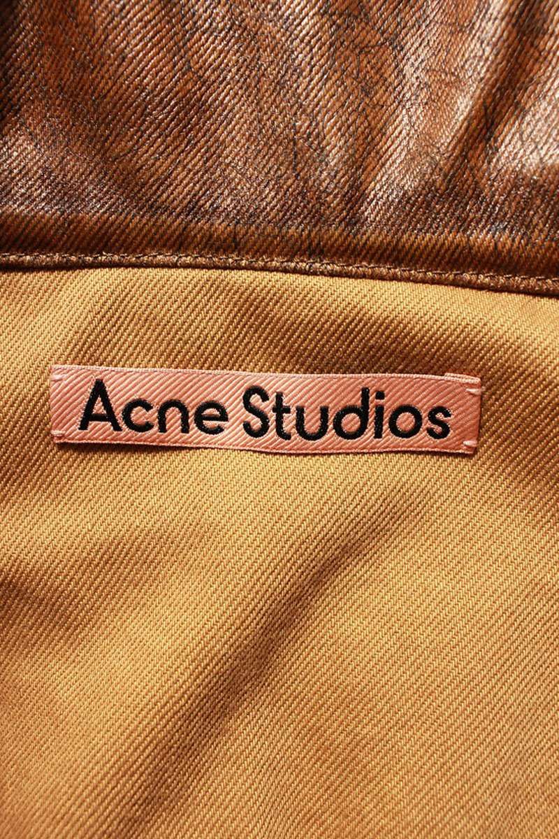 アクネストゥディオズ FN-WN-OUTW001010 コーティングデニムジャケット レディース 34 GULLKHAN_COM