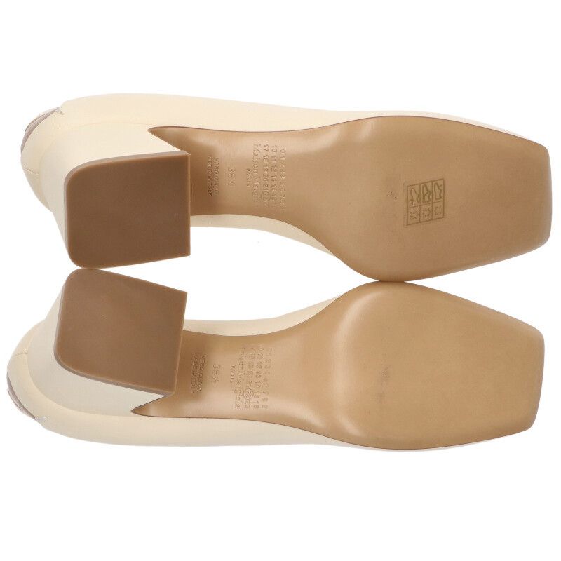  メゾンマルジェラ レザーヒールパンプス レディース 38.5 ハイヒール パンプス パンプス