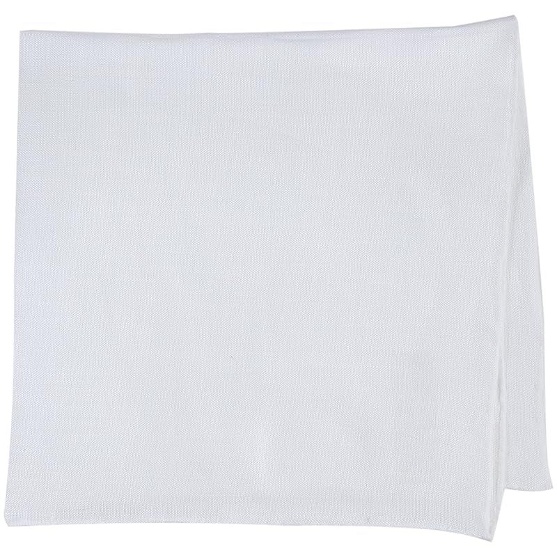 ムンガイ ポケットチーフ メンズ E7 ホワイト EU 35CM- サイズ 1