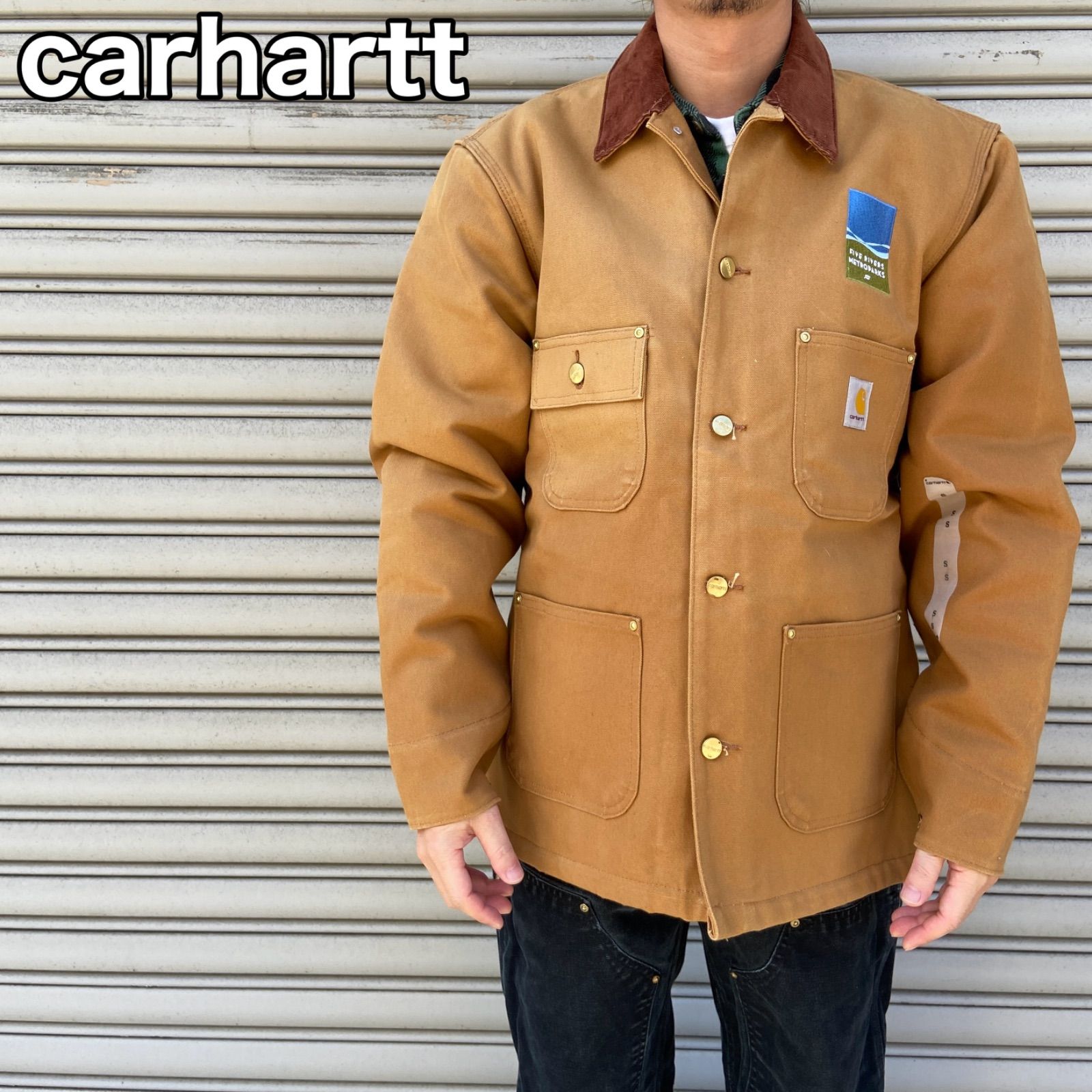 タグ付き未使用☆carhartt☆カーハート☆ミシガンチョアコート☆ダック 
