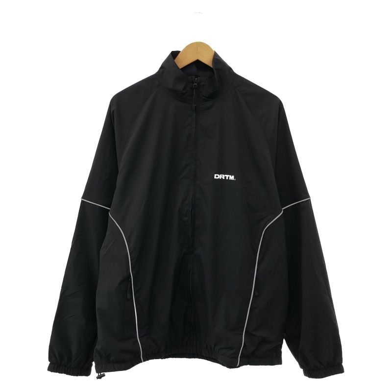 【中古】DREAM TEAM ナイロンジップジャケット サイズL 黒 ドリームチーム[91][240091394225] 中古】DREAM TEAM ナイロンジップジャケット サイズL 黒 ドリーム
