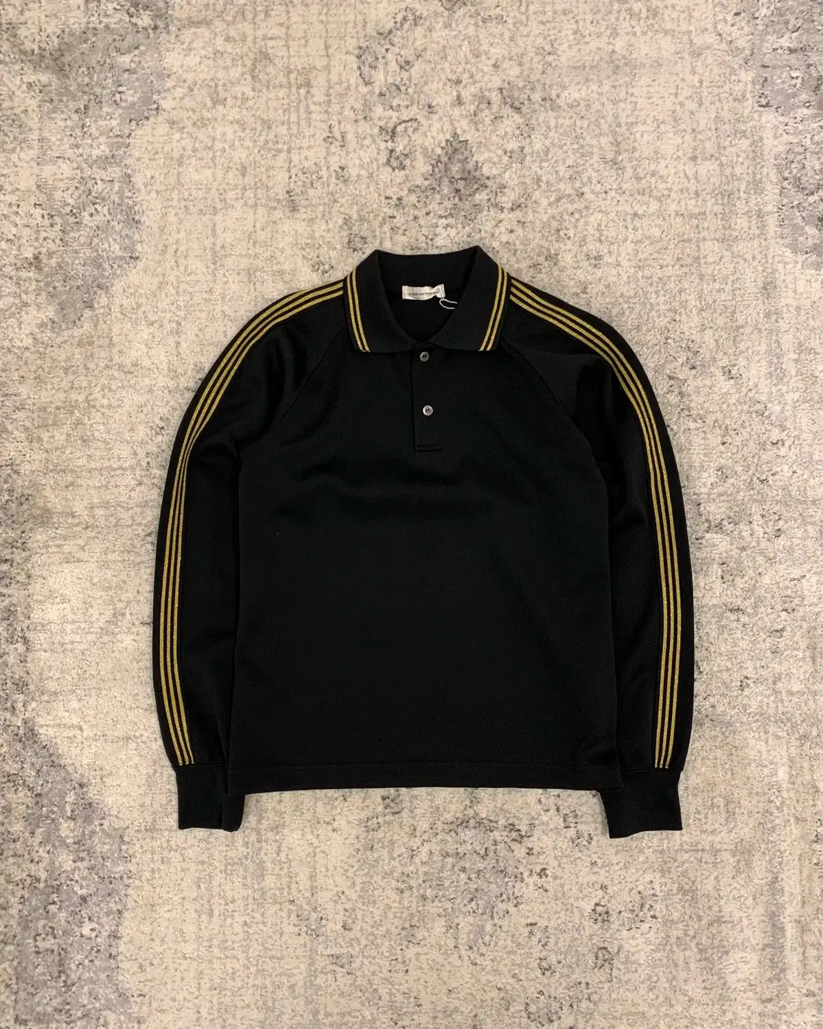 コム デ ギャルソン トラック ポロシャツ
