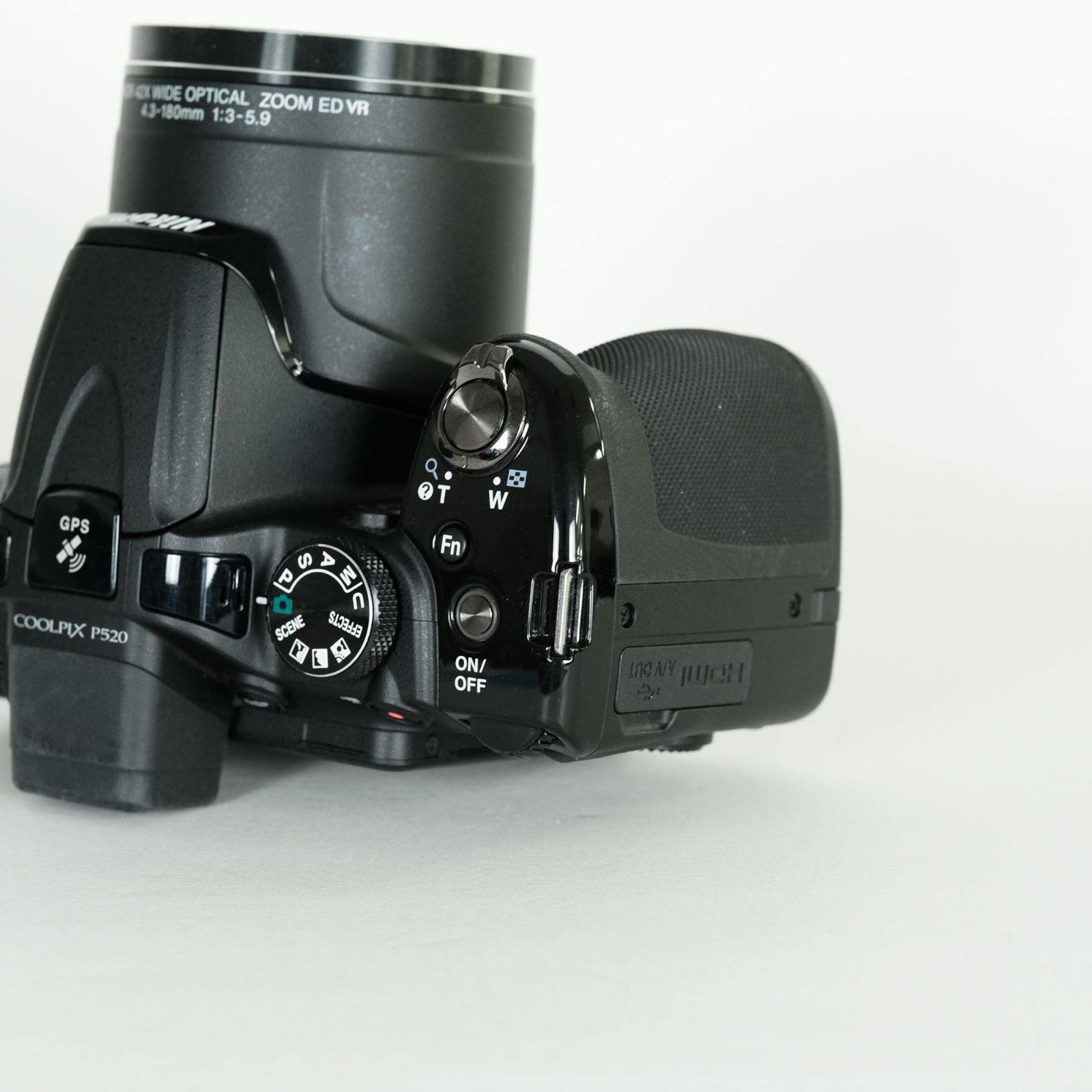  並品 注意事項あり Nikon COOLPIX P 520 BK ブラック コンパクトデジタルカメラ デジタルカメラ