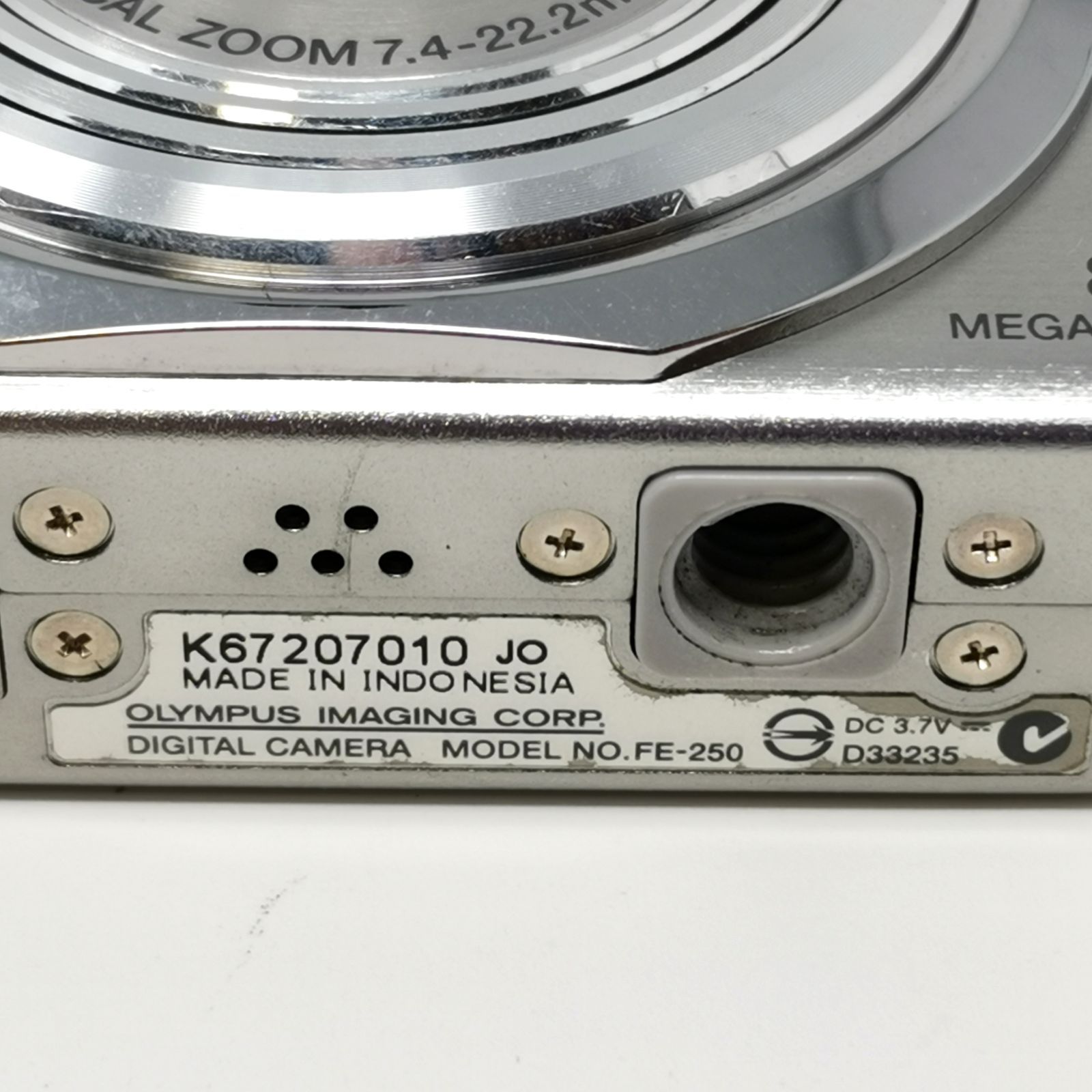 オリンパス FE250 シルバー デジカメ デジタルカメラ 動作確認済み