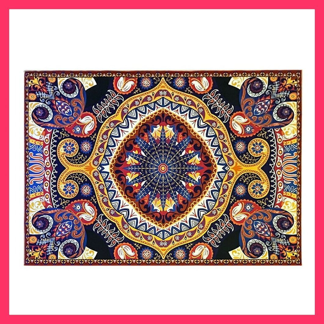 スタッフおすすめ 絨毯 民族 ボヘミアン柄 太陽 カーペット ラグ じゅうたん スピード発送絨毯 民族 ボヘミアン柄 太 おすす