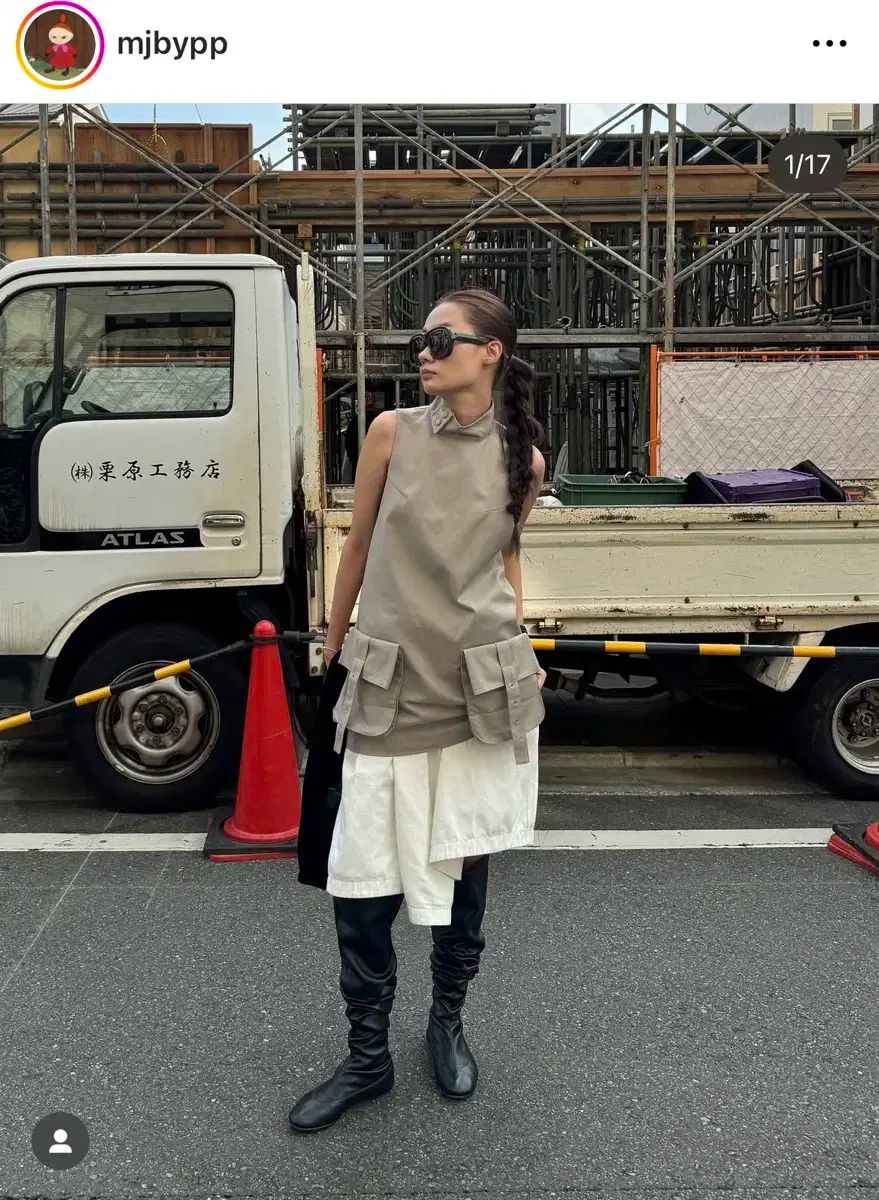 open yy ロールウエストスコート