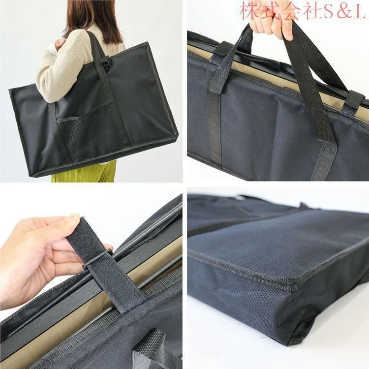 フィールドラックアウトドアテーブル収納袋付き3セット折りたたみメッシュ軽量アウトドアキャンプコンパクトスチール耐荷重30kg