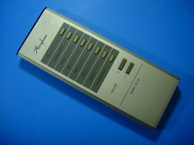 Accuphase リモコン RC-10 アキュフェーズ アンプ おまけ付きAccuphase リモコン 未使用Accuphase RC-10 リモコン C