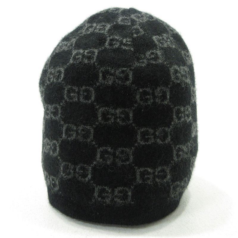 ビーニー GG柄カシミヤ