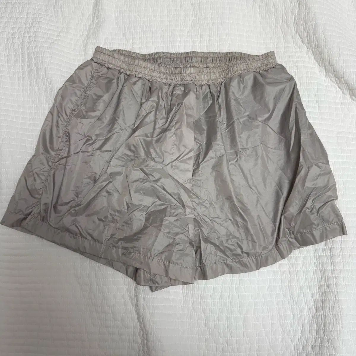 AMOMENTO アモーメント グレー ハーフパンツ