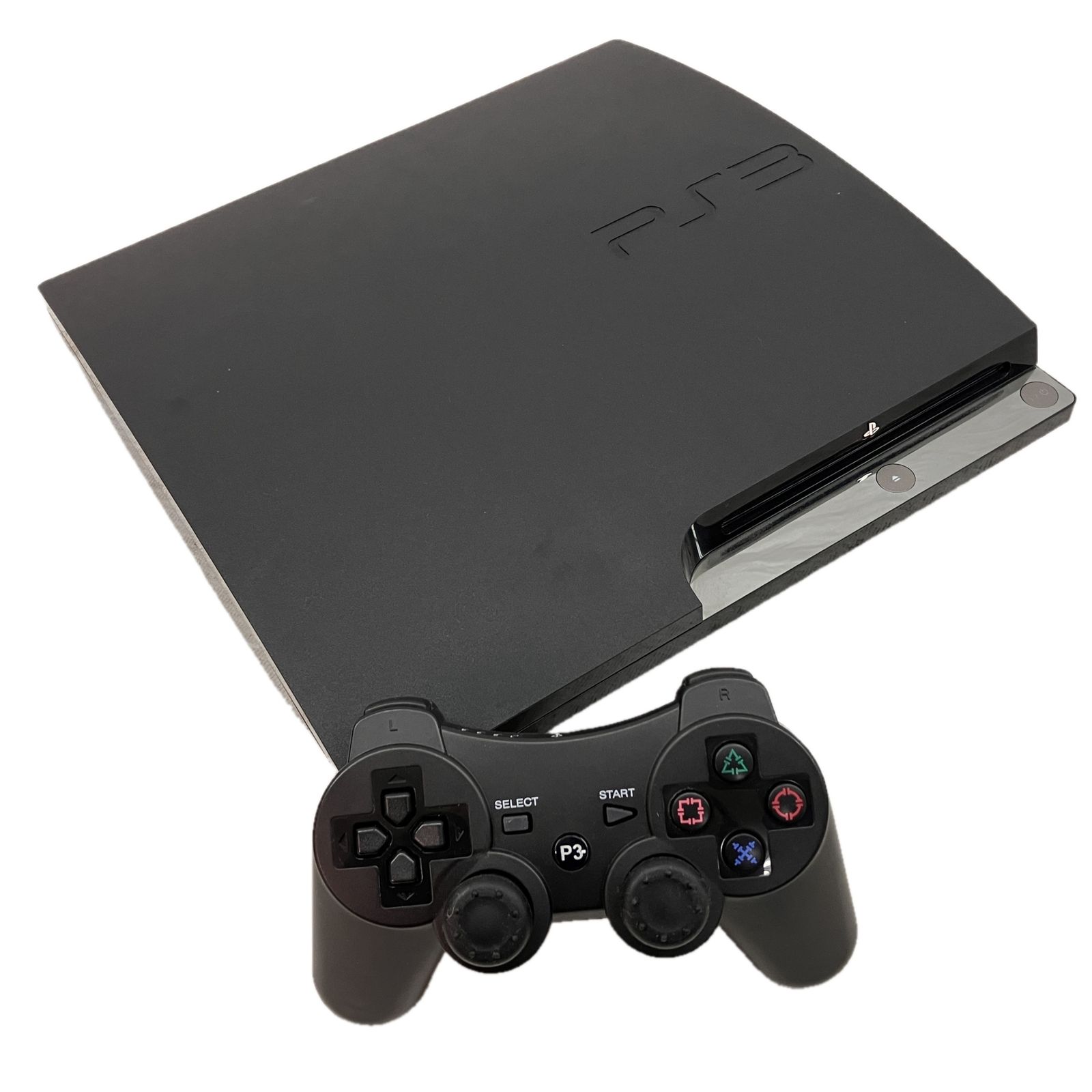 SONY PlayStation3 CECH-2500B 320GB チャコールブラック 箱あり コントローラー非純正 PS3 ソニー C10536043