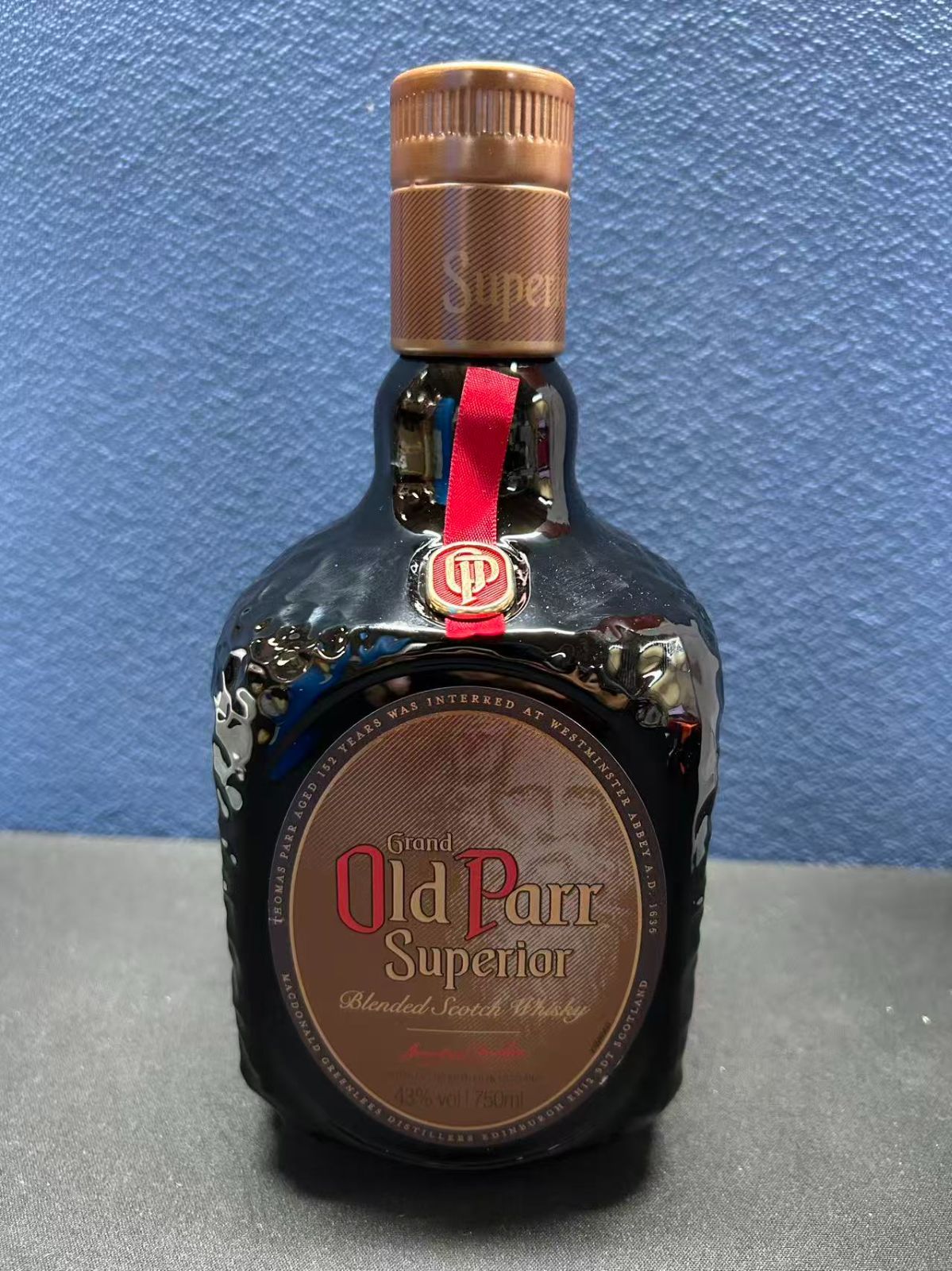 ●Old Parr オールドパー スーペリア ブレンデッド ウイスキー イギリス 750ml 5000281003320|002921