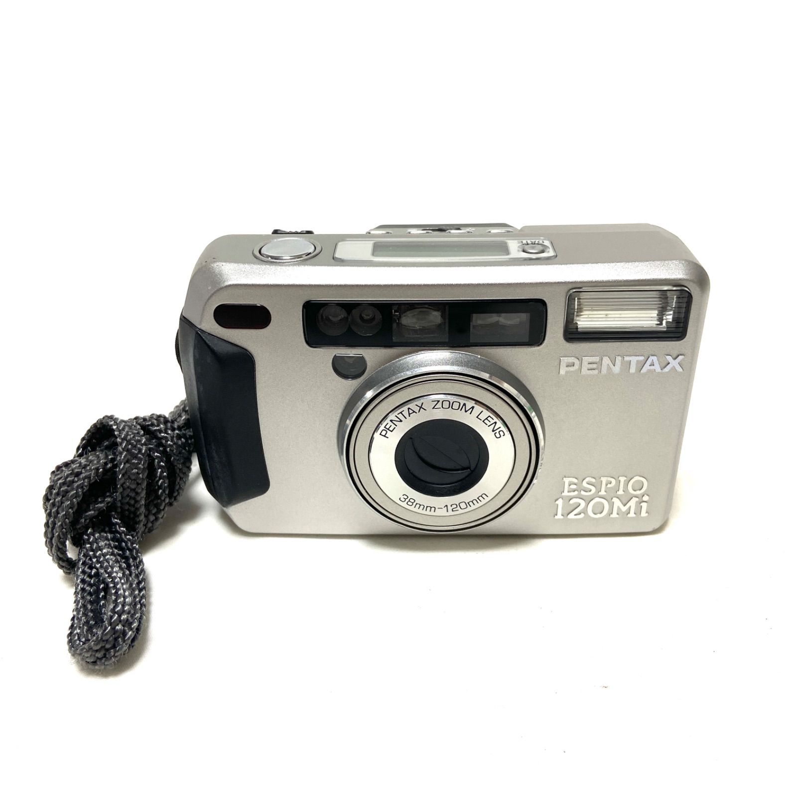 PENTAX ESPIO 120Mi コンパクト フィルムカメラ シルバー 38-120mm 動作品