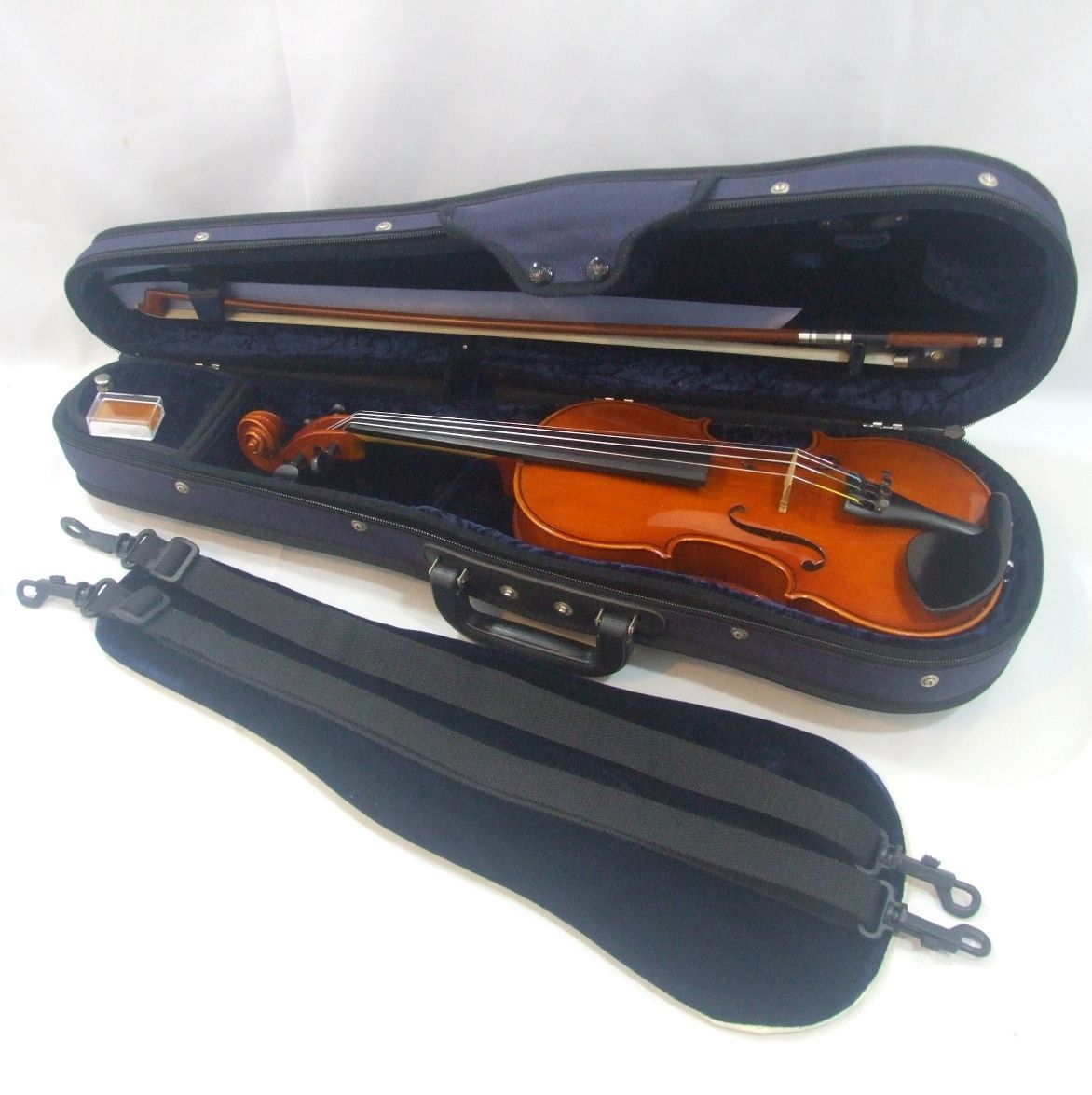 ピグマリウス ST-02 1|2 分数 1994年 ♥弓 GEWAケース Pygmalius 文京楽器 ドミナント ガルネリタイプ顎当て キッズサイズ