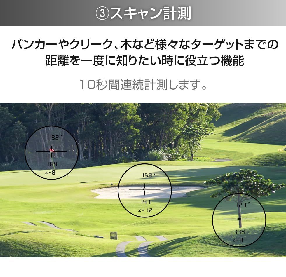  Shot Navi ゴルフレーザー距離計 0.2秒 1300 yd計測 Laser Sniper ELUA エルーア 軽量 ゴルフ距離計 ブラック その他 フェイスケア