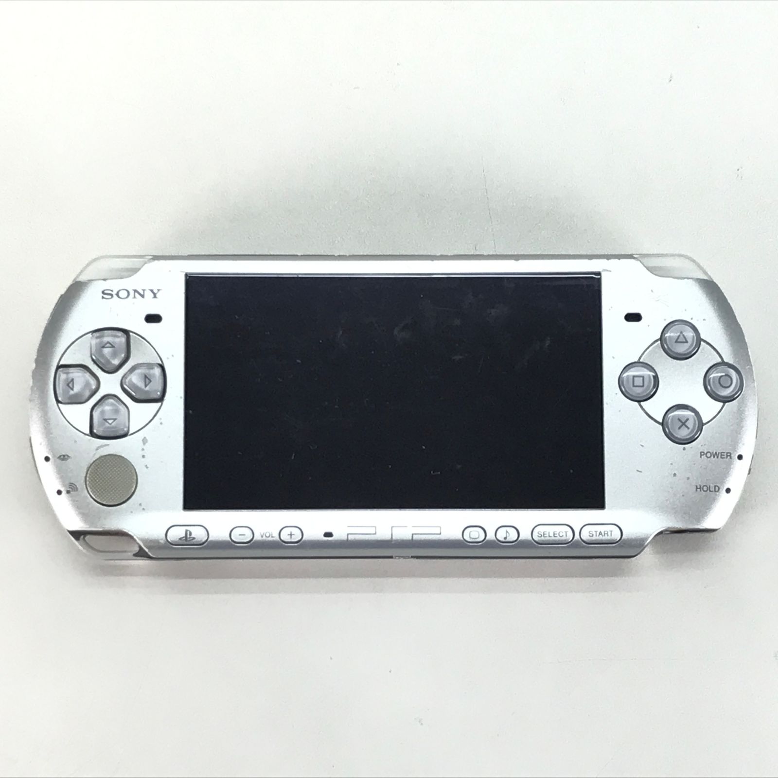 SONY ゲーム機本体 PSP本体 シルバー PSP-3000 箱なし 現状品