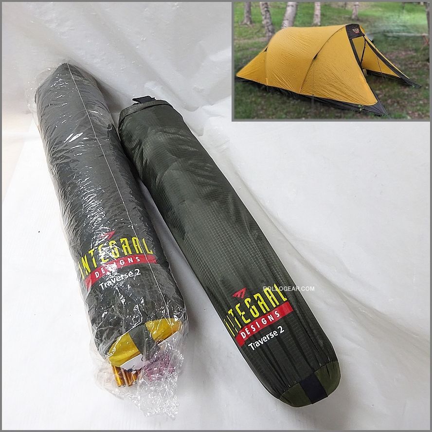 2011 INTEGRAL DESIGNS Traverse2 トラバース2 トンネルテント Silnylon Sil shelter Tent インテグラルデザイン シルナイロン フロアレスシェルター UL