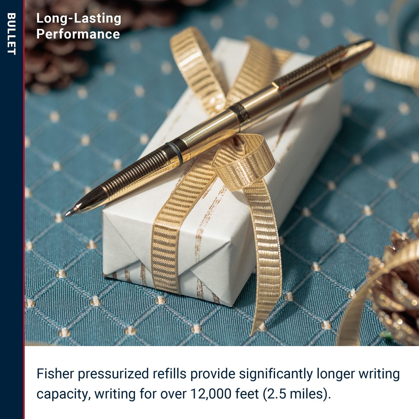 フィッシャー BULLET ブレット ボールペン EF-400G ゴールド 1010328 WWW_OPDRERGINERDOGAN_COM