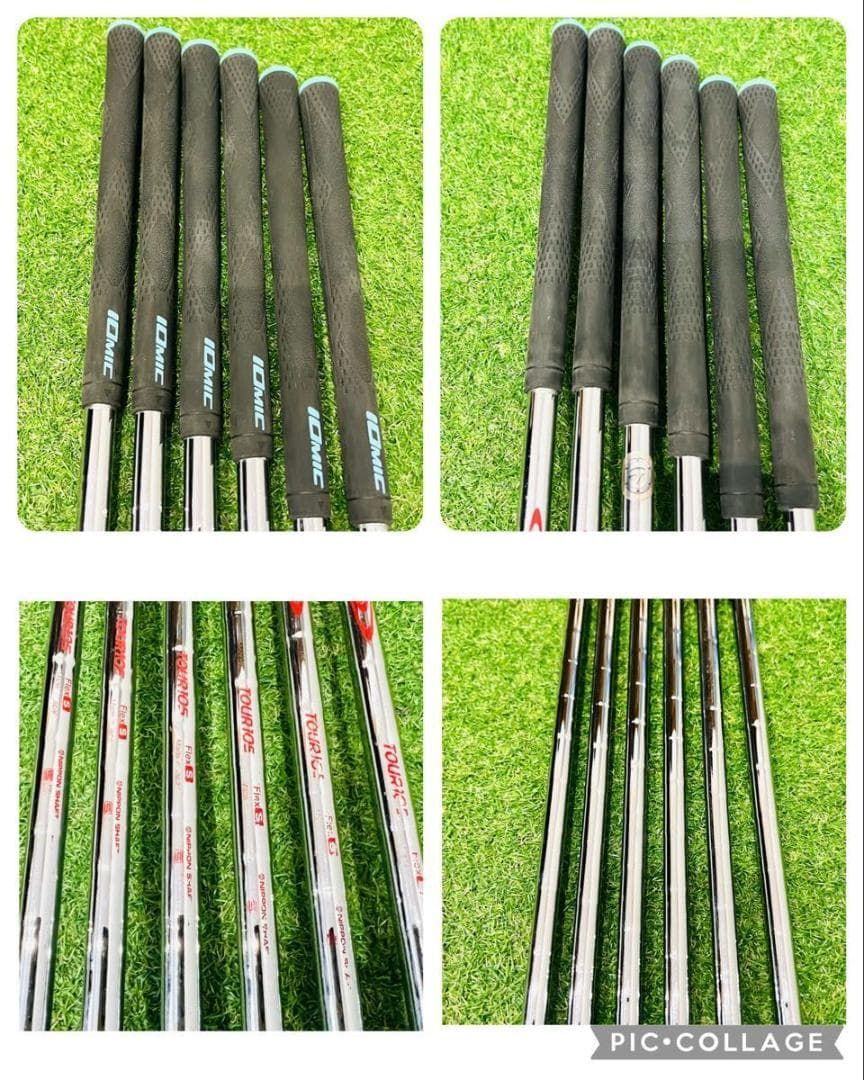 名器 テーラーメイド P750 アイアンセット モーダス ツアー 105 S