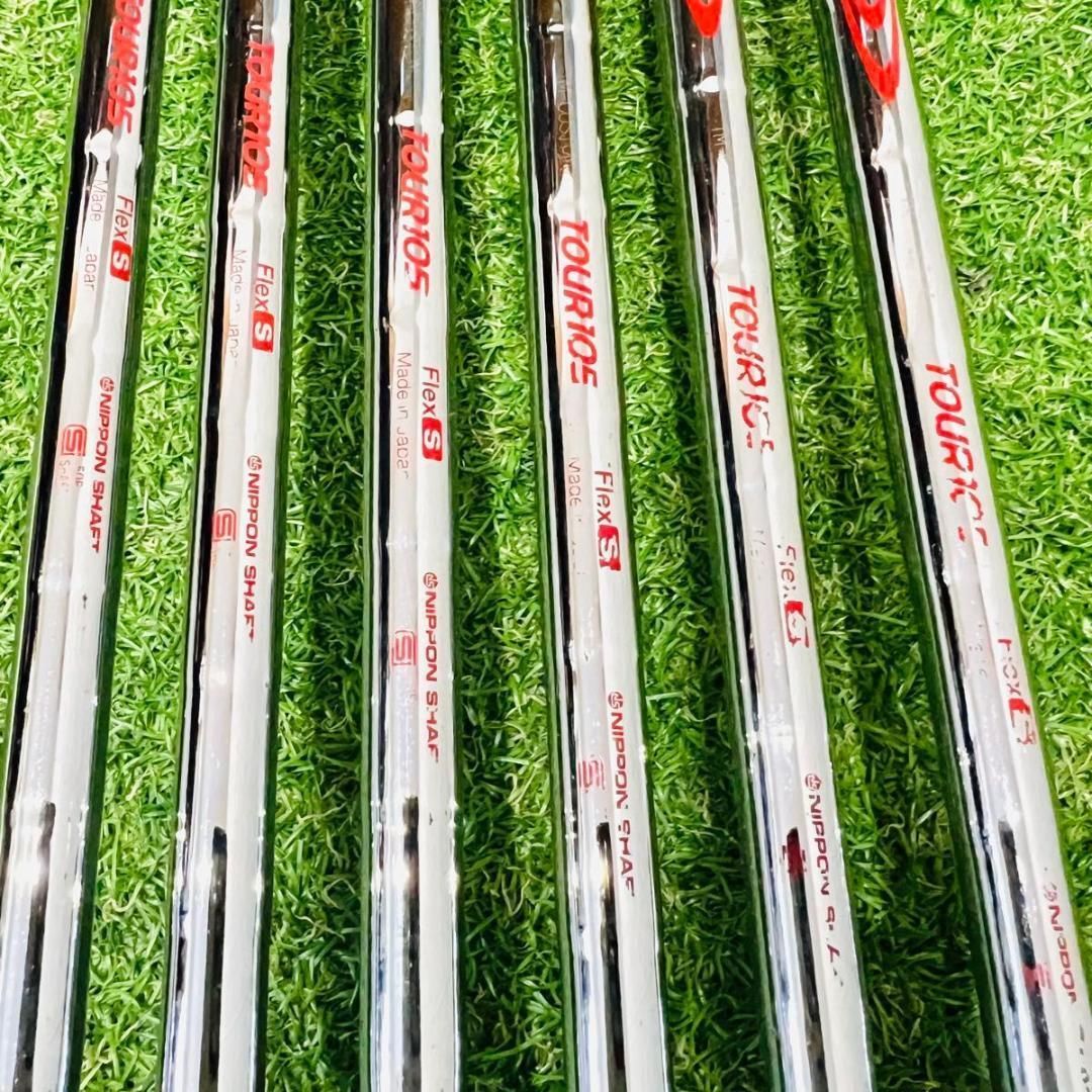 名器 テーラーメイド P750 アイアンセット モーダス ツアー 105