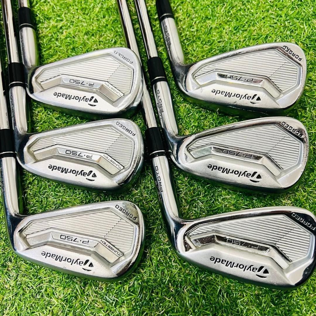 名器 テーラーメイド P750 アイアンセット モーダス ツアー 105 S