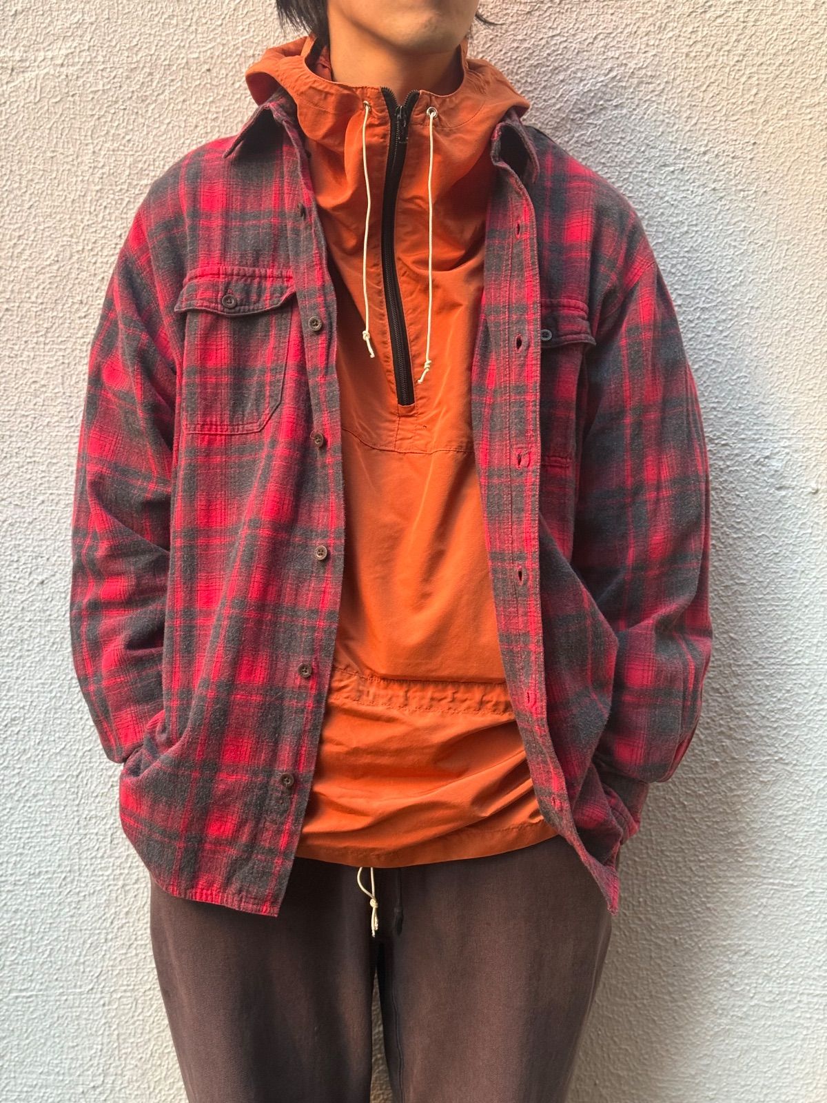 1990年代 レッドヘッド RED HEAD フランネルシャツ ハンティング