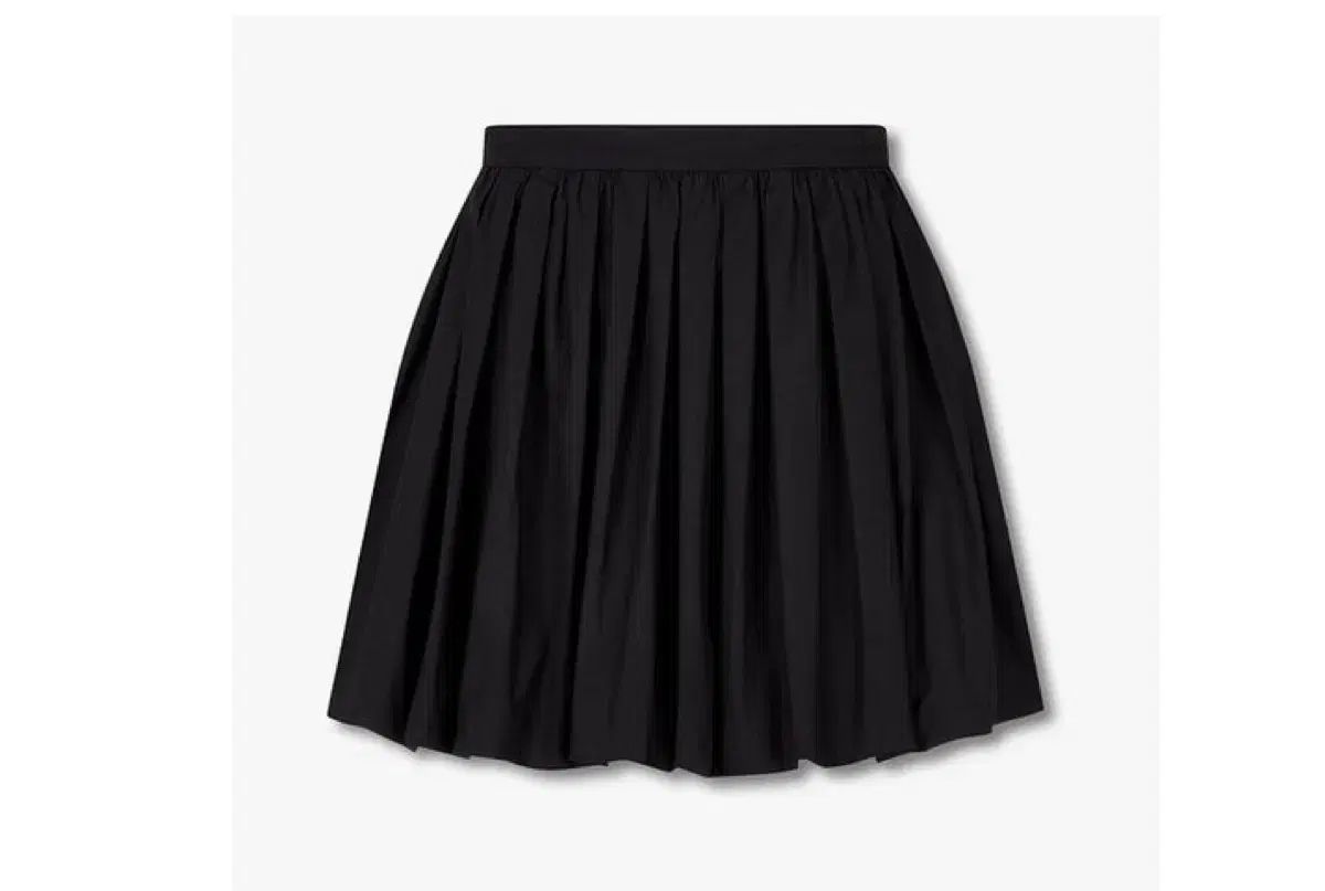 VOV ボブ シャーリング バルーン スカート ブラック