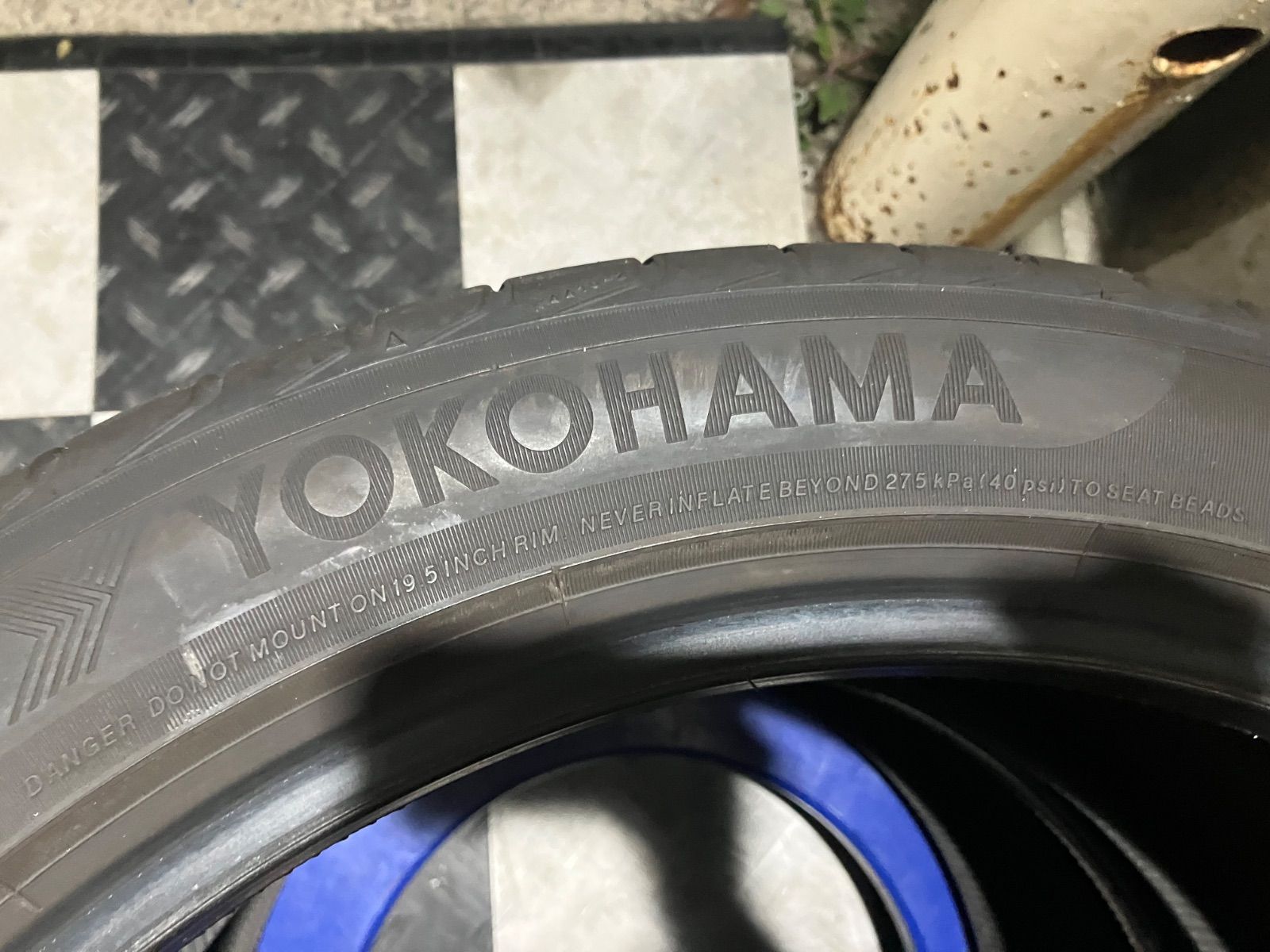 送料込み 265|40R19 98Y 2025年製 YOKOHAMA ADVAN SPORT V105 NO ヨコハマ アドバンスポーツ ポルシェ承認タイヤ2本