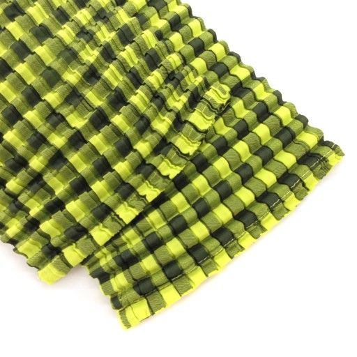 ハイネック ギンガムチェック