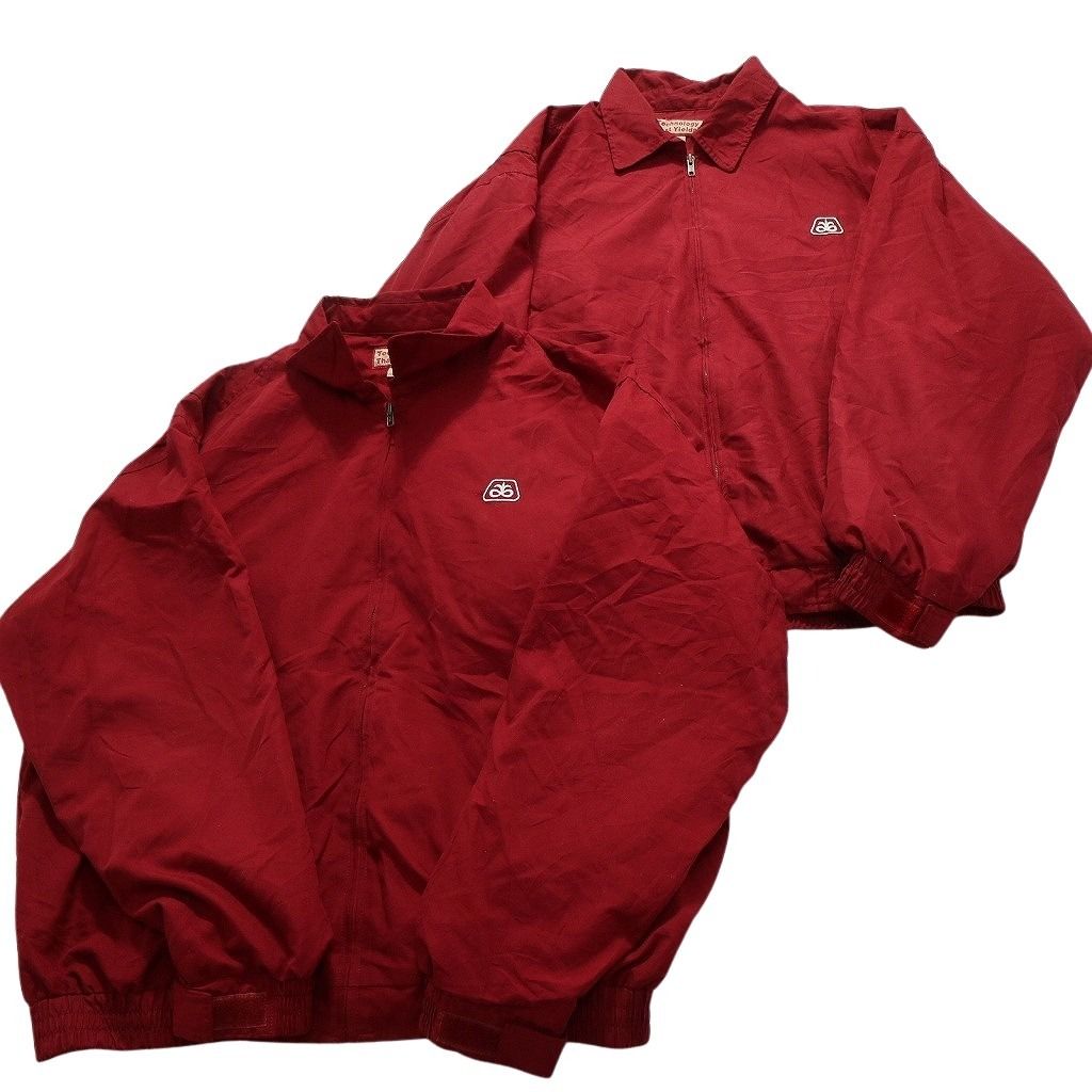  Mail ブルゾン　ジャケット　vintage 古着スウィングトップ 80's【ビンテージ】【JC Penny】【THE FOX】【黄色】【スウィング