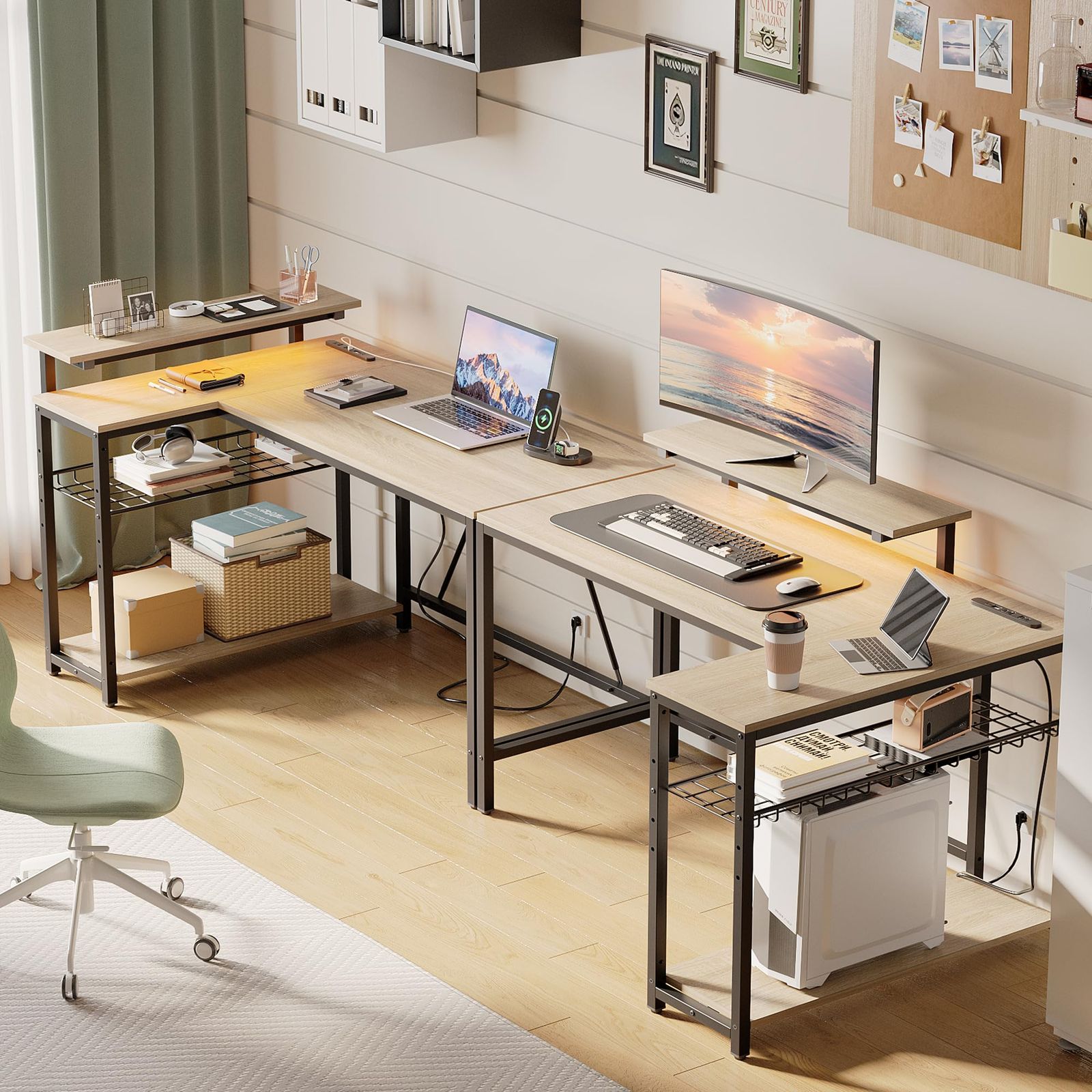 pcデスク コーナーデスク