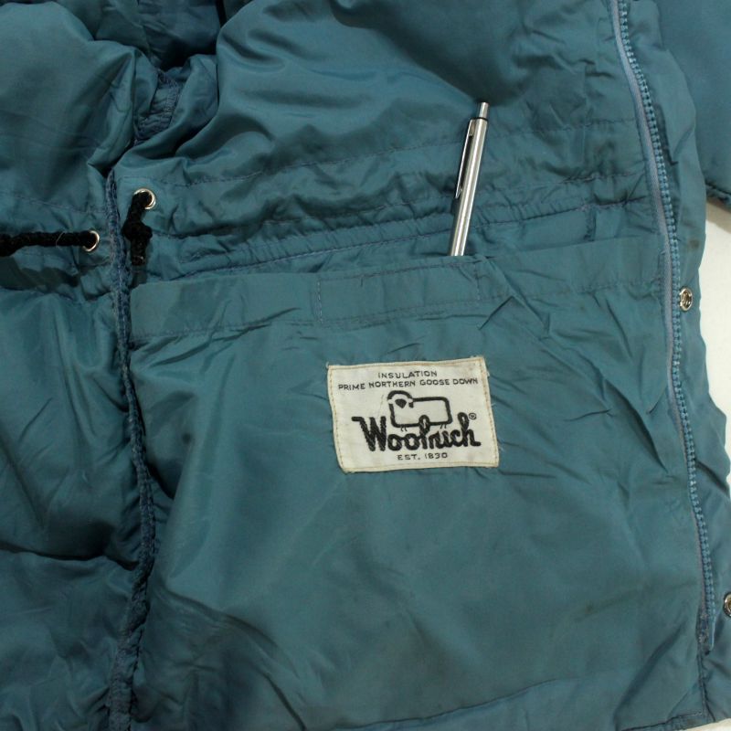 70s vintage WOOLRICH ダウンジャケット メンズ XL~サイズ相当 ビッグ