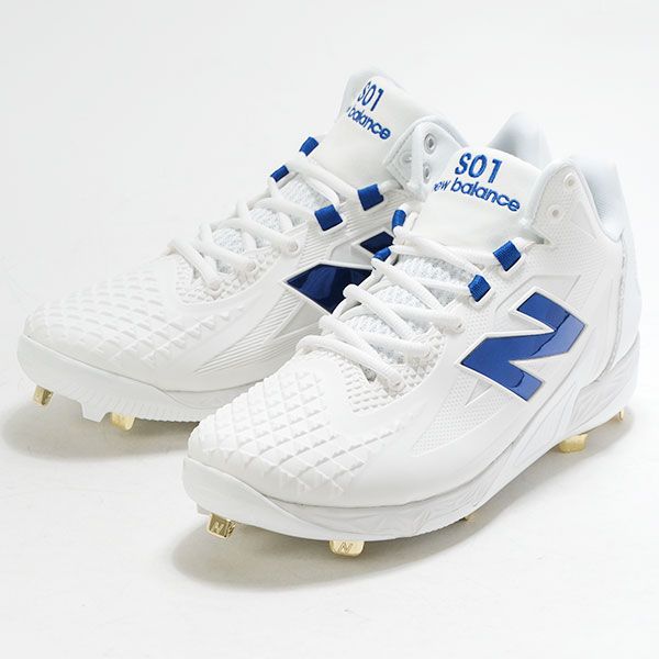 大谷翔平モデル 高校野球対応 New Balance ホワイト スパイク未使用 大谷翔平モデル 高校野球対応 New Balance ホワイト スパイク未使用