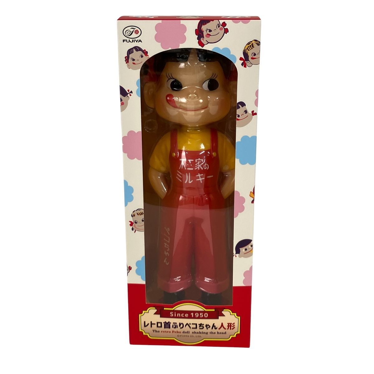 不二家 レトロ首ふりペコちゃん人形 Y10514334