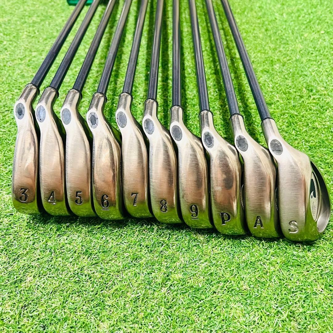 キャロウェイ アイアンセット フルセット ホークアイ 初心者 入門