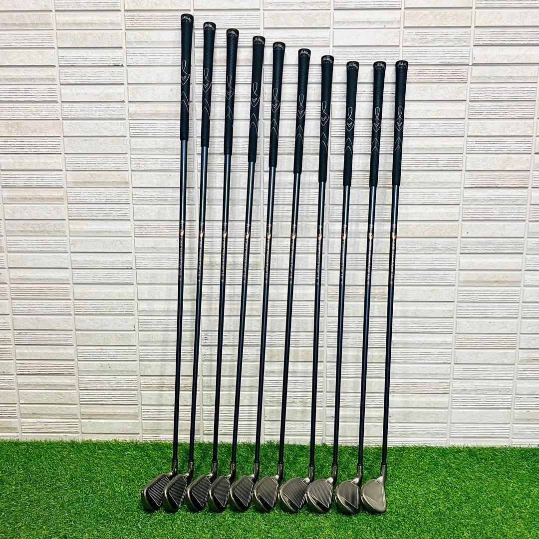 キャロウェイ アイアンセット フルセット ホークアイ 初心者